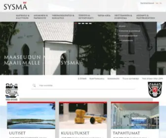 SYsma.fi(Sysmä) Screenshot