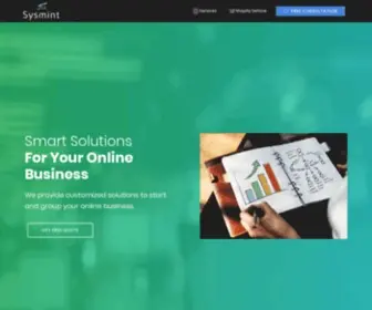 SYsmint.com(Sysmint Solutions) Screenshot