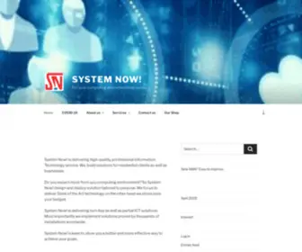 SYsnow.com.au(System Now) Screenshot