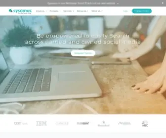 Sysomos.com(Social Media Management and Analytics Software) Screenshot