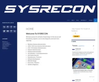 SYsrecon.com(SYsrecon) Screenshot