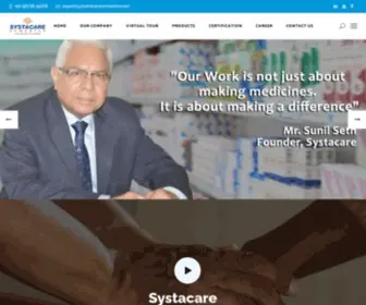 SYstacareremedies.com(A WHO) Screenshot