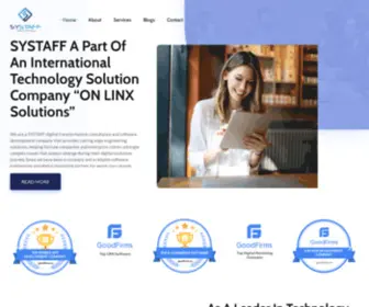 SYstaff.com(Website, App Development, Digital Marketing) Screenshot