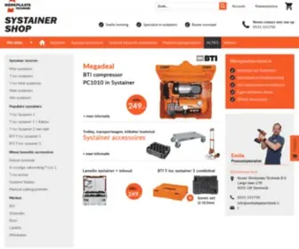 SYstainershop.nl(Specialist in Systainers en Opbergsystemen) Screenshot