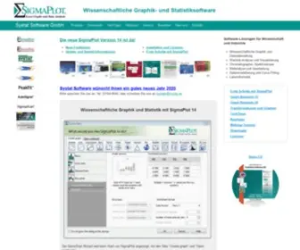 SYstat.de(Systat Software GmbH) Screenshot