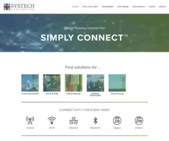 SYstech.com(Systech Corporation) Screenshot