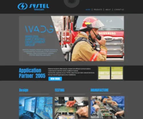 SYstel-Wadg.com(Motorolasolutions Partner) Screenshot