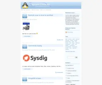 SYstem-Linux.eu(Blog Linux) Screenshot