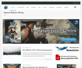 SYstem-Matters.de(System Matters) Screenshot