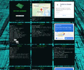 SYstem-Scanner.net(System Scanner) Screenshot