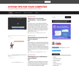 SYstem-Tips.net(Tips to remove malware) Screenshot