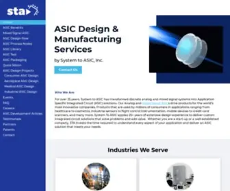 SYstem-TO-Asic.com(ASIC Design Services) Screenshot