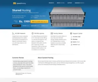 SYstem3Hosting.com(System 3 Hosting) Screenshot