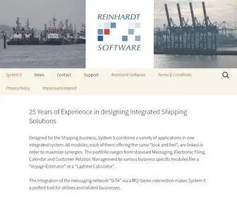 SYstem5.de(25 Years of Experience in designing Integrated Shipping Solutions) Screenshot