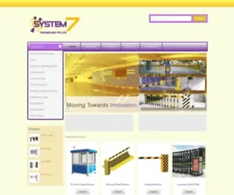 SYstem7.com.sg(System 7 Technology Pte Ltd) Screenshot