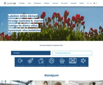 SYstemair.lv(Sākums ) Screenshot