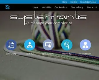 SYstemantis.com(Consulting excellence) Screenshot