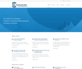 SYstematicGroup.com(Systematic Consulting Group) Screenshot