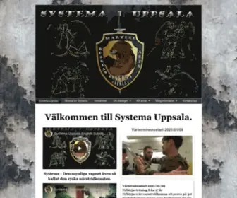 SYstemauppsala.se(Systema Uppsala) Screenshot