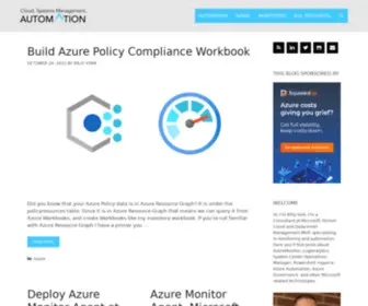 SYstemcenterautomation.com(Systems Management and Automation) Screenshot