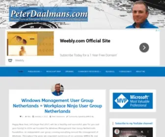 SYstemcenterblog.nl(Enterprise Mobility and Enterprise Client Management Blog) Screenshot