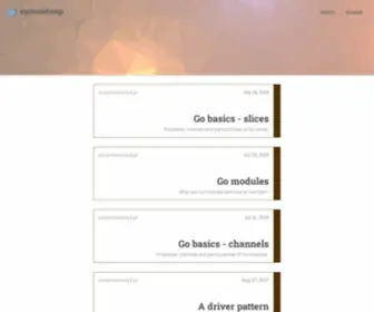 SYstemdump.io(Systemdump Posts) Screenshot