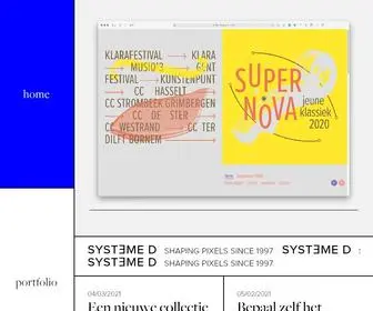 SYsteme-D.com(SYSTƎME) Screenshot