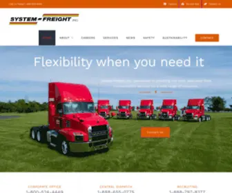 SYstemfreight.net(SYstemfreight) Screenshot