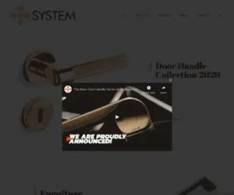 SYstemhandle.com(System Furniture Accessories & Door Handle) Screenshot