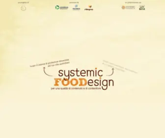 SYstemicFooddesign.it(Systemic Food Design) Screenshot