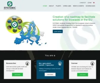 SYstemicProject.eu(Biowaste solution) Screenshot