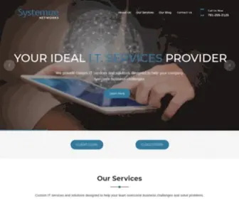 SYstemizenetworks.com(Systemize Networks) Screenshot