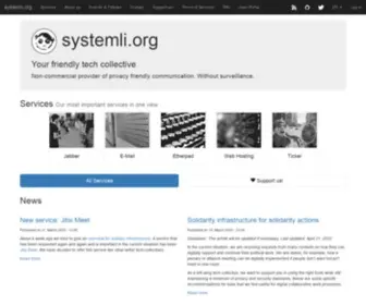 SYstemli.org(SYstemli) Screenshot