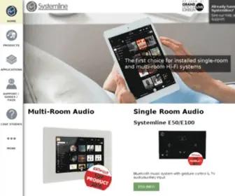 SYstemline.co.uk(Multi-Room Audio Systems by Systemline (UK)) Screenshot