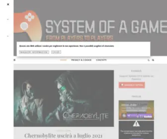 SYstemofagamer.it(System Of A Gamer) Screenshot