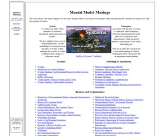 SYstems-Thinking.org(Mental Model Musings) Screenshot