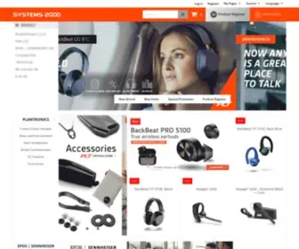SYstems2000.co.th(หูฟัง Bluetooth Plantronics) Screenshot