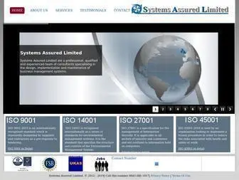 SYstemsassured.co.uk(Consultants-ISO) Screenshot