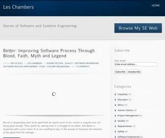 SYstemsengineeringblog.com(Systems Engineering) Screenshot