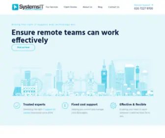 SYstemsit.net(IT support London) Screenshot