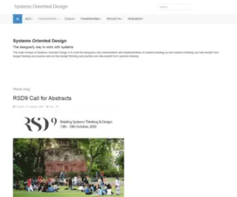 SYstemsorienteddesign.net(News) Screenshot