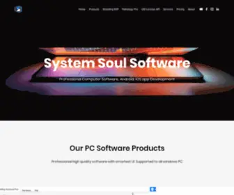 SYstemsoulsoftware.com(System Soul Software) Screenshot