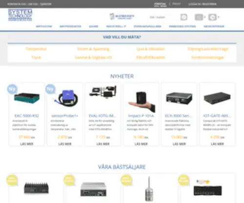 SYstemtech.se(System Technology Sweden AB) Screenshot