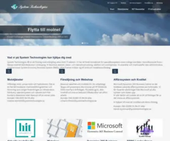 SYstemtechnologies.se(System Technologies) Screenshot