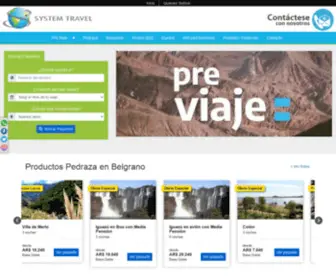 SYstemtravel.com.ar(Oferta de Paquetes) Screenshot