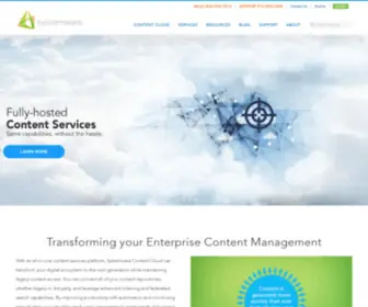 SYstemware.com(Systemware Content Cloud) Screenshot