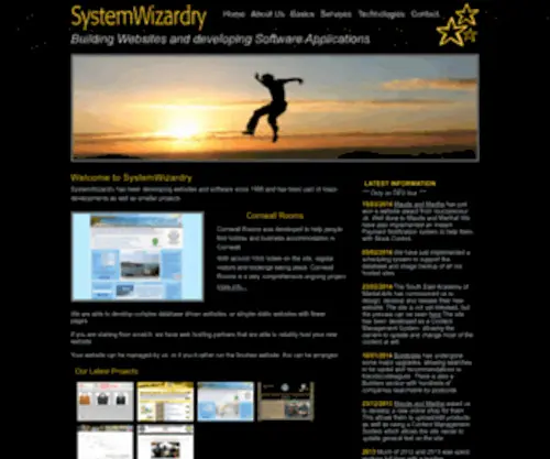 SYstemwizardry.com(Building websites) Screenshot