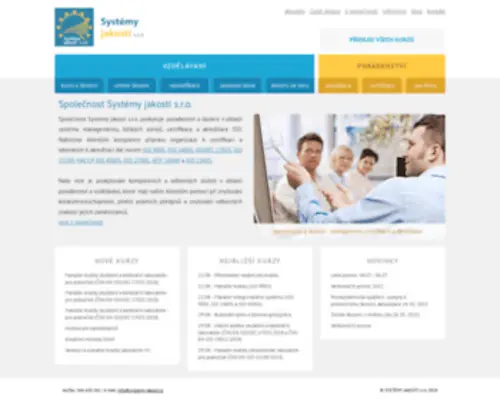 SYstemy-Jakosti.cz(Kurz a rekvalifikace ISO 9001) Screenshot