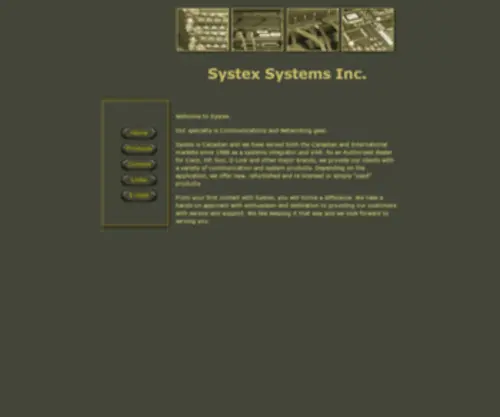 SYstex.net(Systex Systems Inc) Screenshot