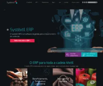 SYstextil.com.br(Systêxtil) Screenshot